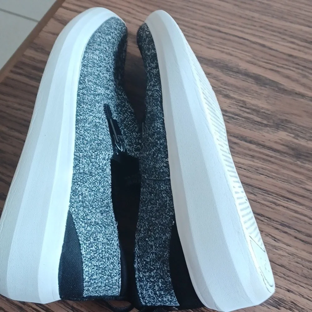 Ryka Grey Slip-on Sneakers, Sz 7